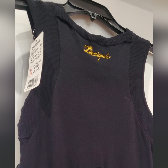 Summer dress, sleeveless, Desigual, Sz-Lg - Picture 5 of 5